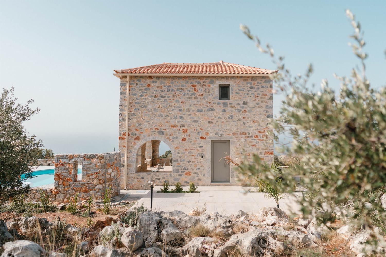 Villa Dioni Ena Пиргос Экстерьер фото